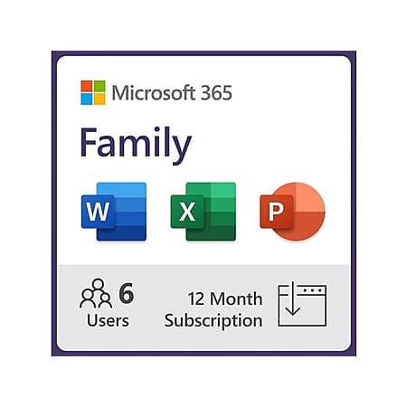 Woot App: 12-Month Microsoft 365 Subscription: Personal (1 user) $54, Family (6 users)