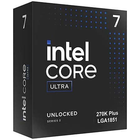 Intel Ultra 7 270K Plus Processor + ASRock Pro 850W PSU + 3-pk Super Flower Fan