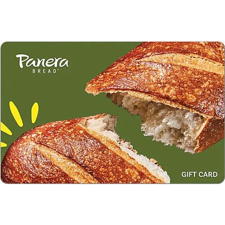$25 Panera Bread Gift Card (Email Delivery)