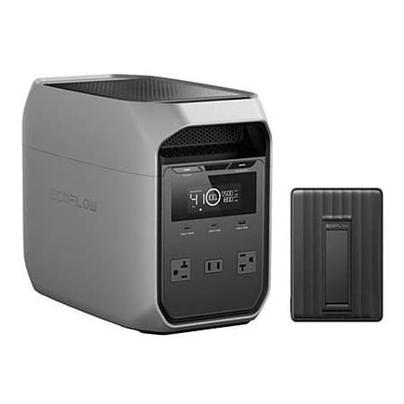 EcoFlow Delta 3 Classic 1024Wh 1800W LFP Portable Power Station + 10k Power Bank