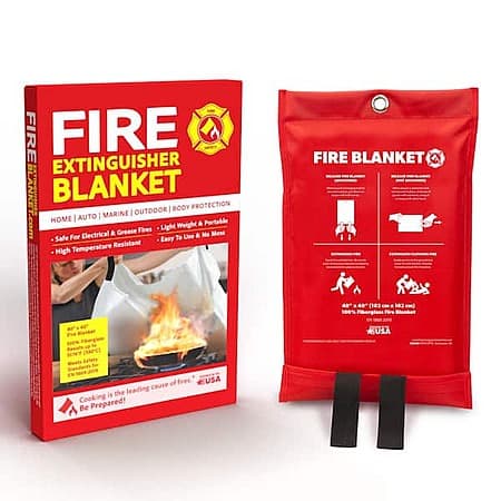 Select Home Depot Stores: 40"x40" Fire Extinguisher Lightweight Blanket